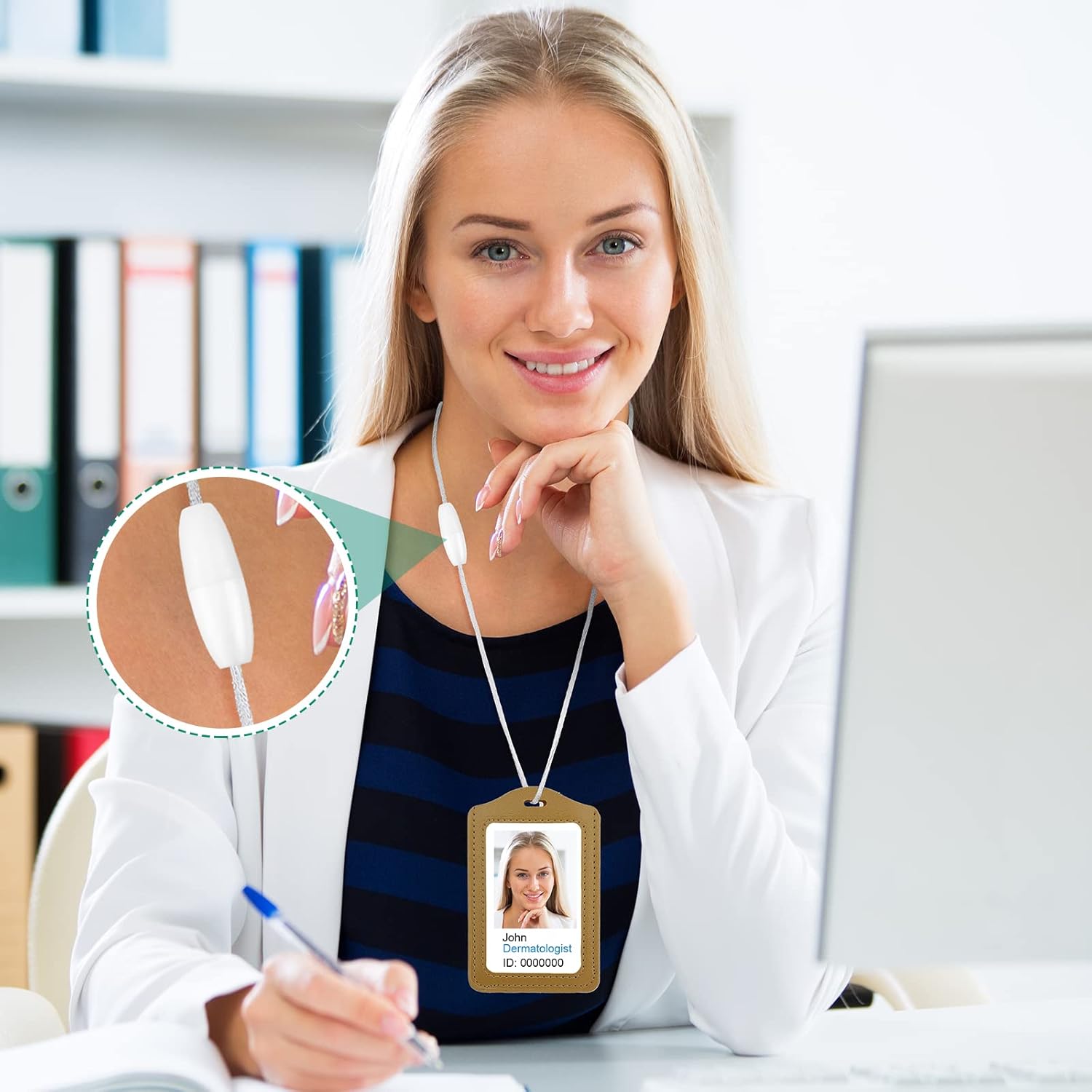 Libima 48 Sets Replacement Necklace Cords with Breakaway Clasp DIY Nylon Lanyard Cord and Plastic Safety Breakaway Clasps for Necklaces Bracelets Pendant Craft Jewelry Making(Vivid Color) - Image 5