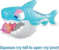 Vista 2 de Kidoozie Splish 'n Splash - Tiburón mordedor, juguete de bañera para niños a partir de 2 años