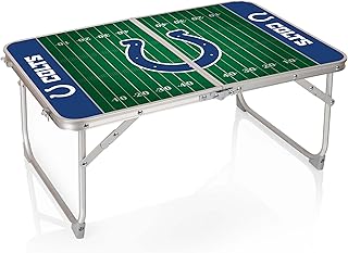 Picnic TIME NFL Concert Mini Portable Table, Small Folding Table, Mini Picnic Table