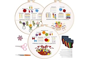 Embroidery Kit for Beginners Adults: A Creative Hobby Gateway