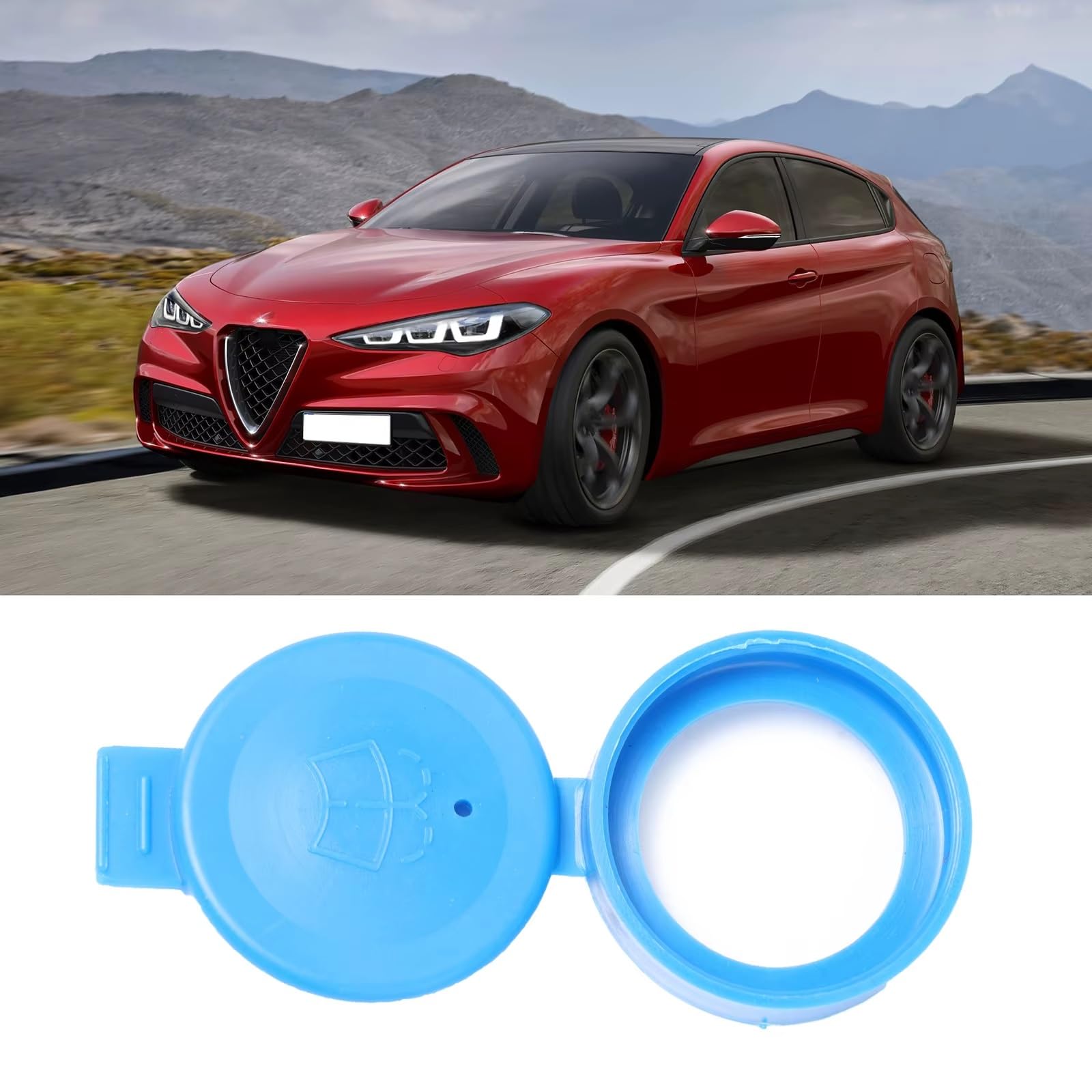 Amazon | ウインドウォッシャー液キャップ Compatible With Alfa For