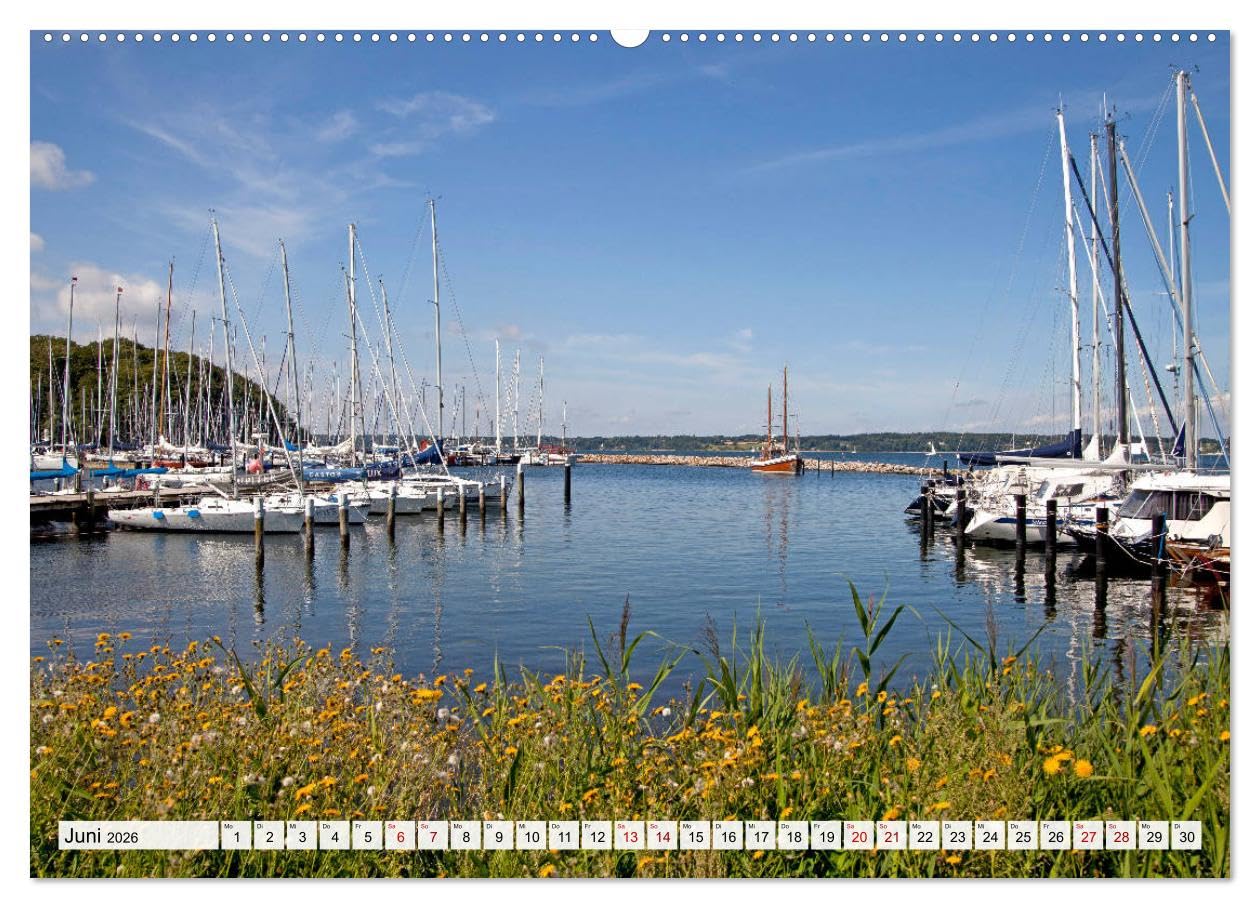 Schleswig-Flensburg (hochwertiger Premium Wandkalender 2026 DIN A2 quer), Kunstdruck in Hochglanz: Der wunderbare Region Schleswig-Flensburg im Norden der Republik. (CALVENDO Orte)