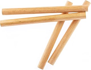 Perfect Stix 6 inch Bamboo Wooden Dowels. Pack of 60 Count. Thickness is 1/4. Great for Crafts and Schools.