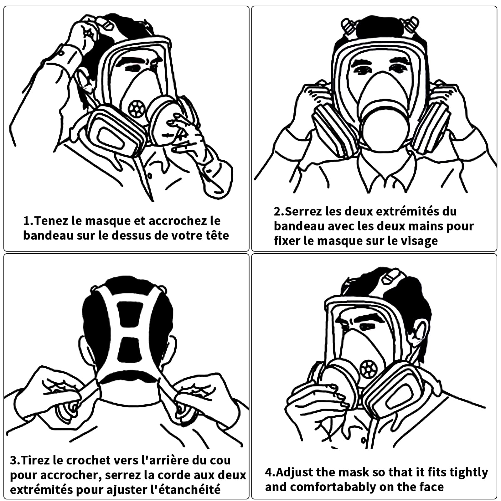 Faburo Protection Respiratoire Réutilisable
