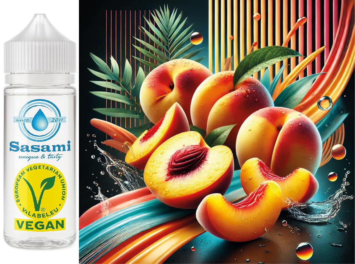 Pesca aroma concentrato - vegano - Sasami - 100ml