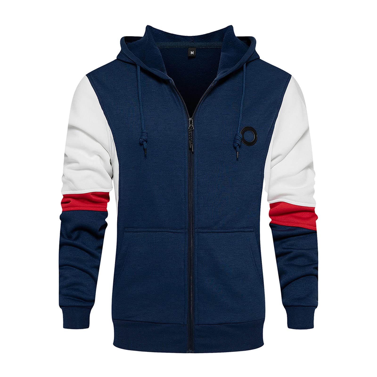 SRZYMJ Lässige Herren Kapuzenpullover Hoodie Männer Frauen Muster Bestickt Reißverschluss Street Fashion Hoodie Hose Hoodie Herren Kapuzenpullover Mit Reißverschluss Sportjacke Sonnenanzug