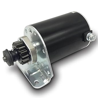 5742 مشغل تروس فولاذي بديل 16 سنًا لـ Briggs & Stratton 497595 390838 1972-2002 محرك 5-22 حصان John Deere LG497595 MIU13772 391423 392749 10 حصان 11 حصان 12 حصان 12.5 حصان 14 حصان 18 حصان 7 حصان