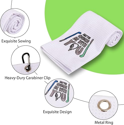 Miniatura 3 de Divertida toalla de golf, toallas de golf para hombres, toallas de golf para bolsas de golf para hombres, divertido regalo de golf para hombres,
