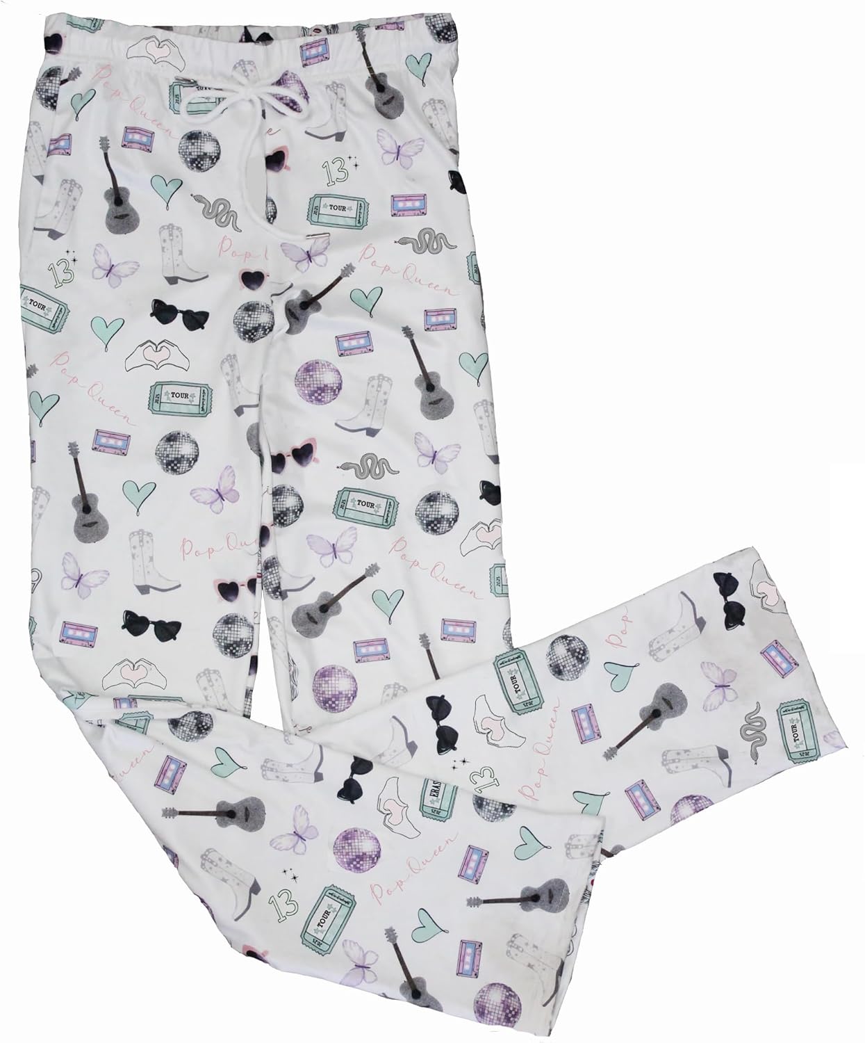 The Paisley Box Pajamas for Girls – Youth Pop Star PJ Pants, Pop Star PJ Set for kids