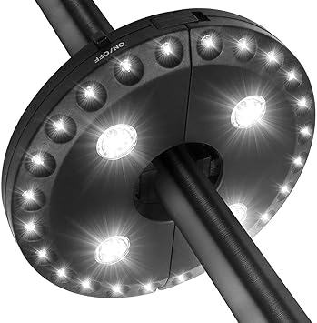 Umbrella pole light Clearance