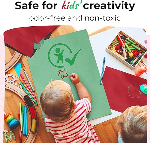 Miniatura 6 de IDL Packaging 36 x 8400 pulgadas (700 pies) - 45 libras de grosor - Rollo de papel kraft verde - Papel de manualidades de color escolar - Papel de