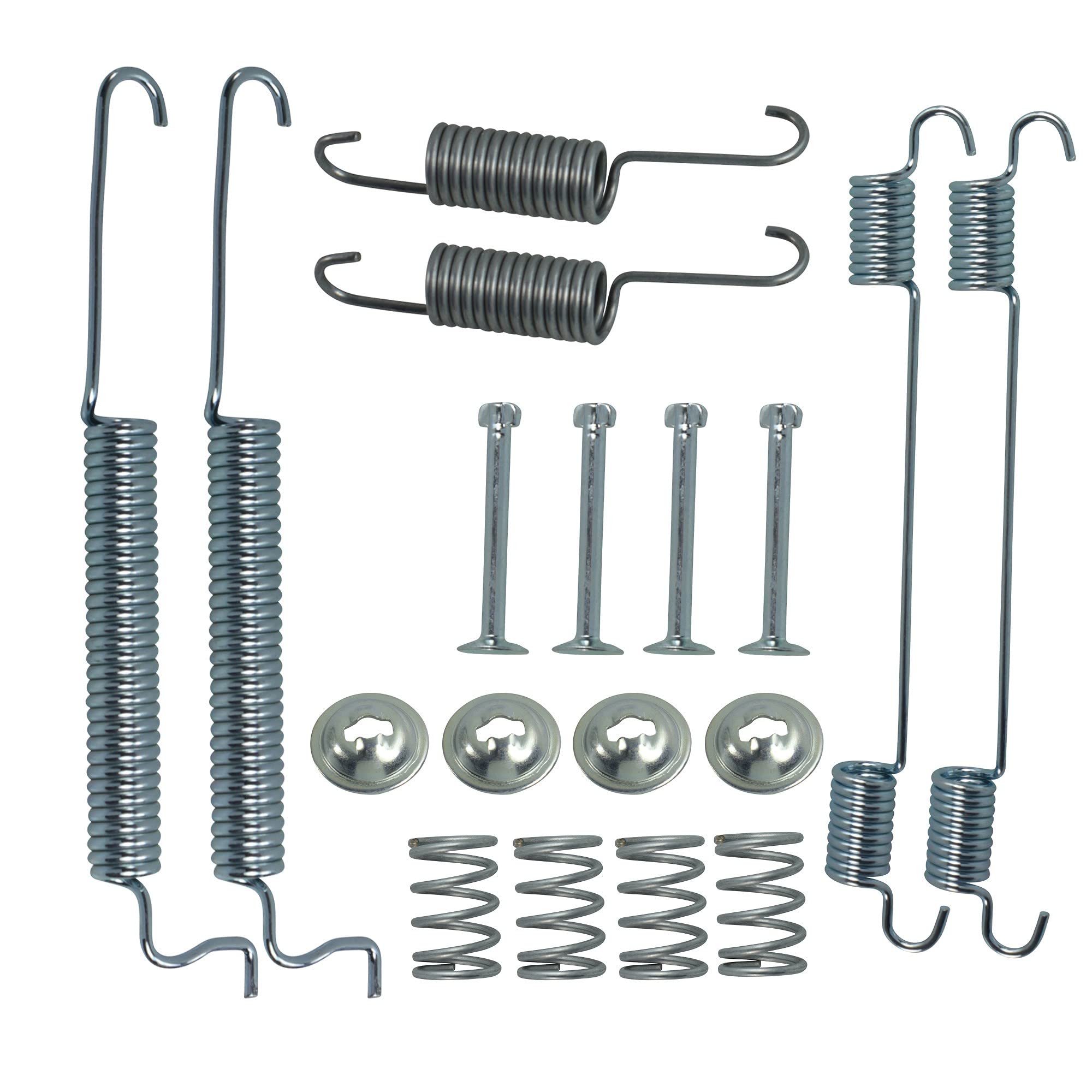 BESTPRICE Juego de frenos incl. discos de freno delanteros ¯ 236 mm + pastillas delanteras y zapatas de freno traseras+cilindros de freno de rueda compatible con CHEVROLET MATIZ,SPARK,DAEWOO MATIZ