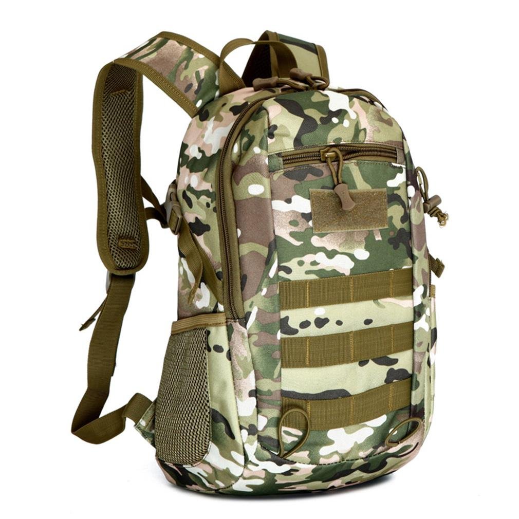 WEHOE 20L Military Tactical Rucksack Outdoor Trekking Backpack Waterproof Shoulder Bag Combat Pack for Traveling Hiking Hunting School with Large Capacity, cp camouflage