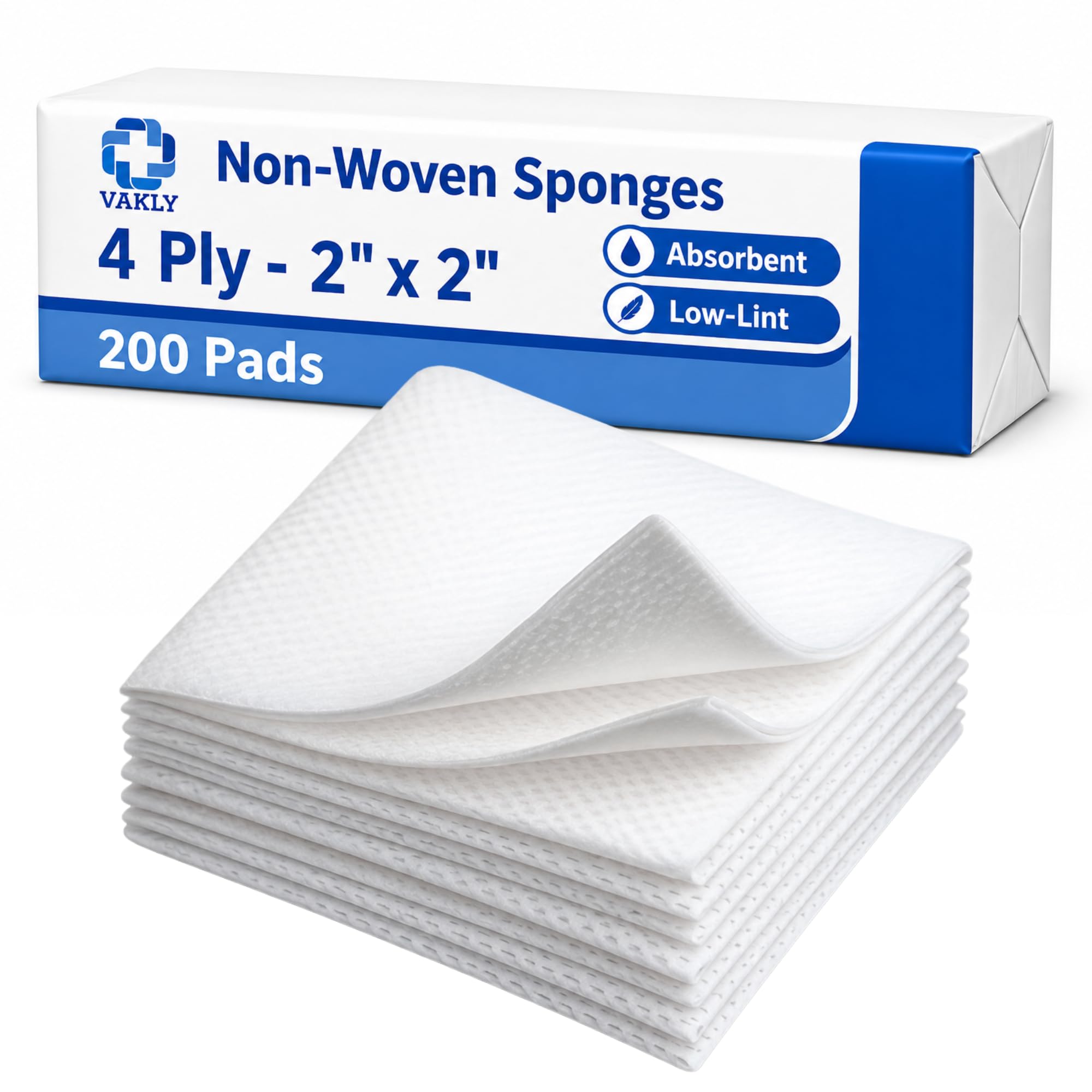 GYOZAVAT N44-2 バット 4枚セット 小② A1376 Amazon.com: Vakly Non-Woven Gauze Pads 2 x 2 in 4-Ply (200 Pack