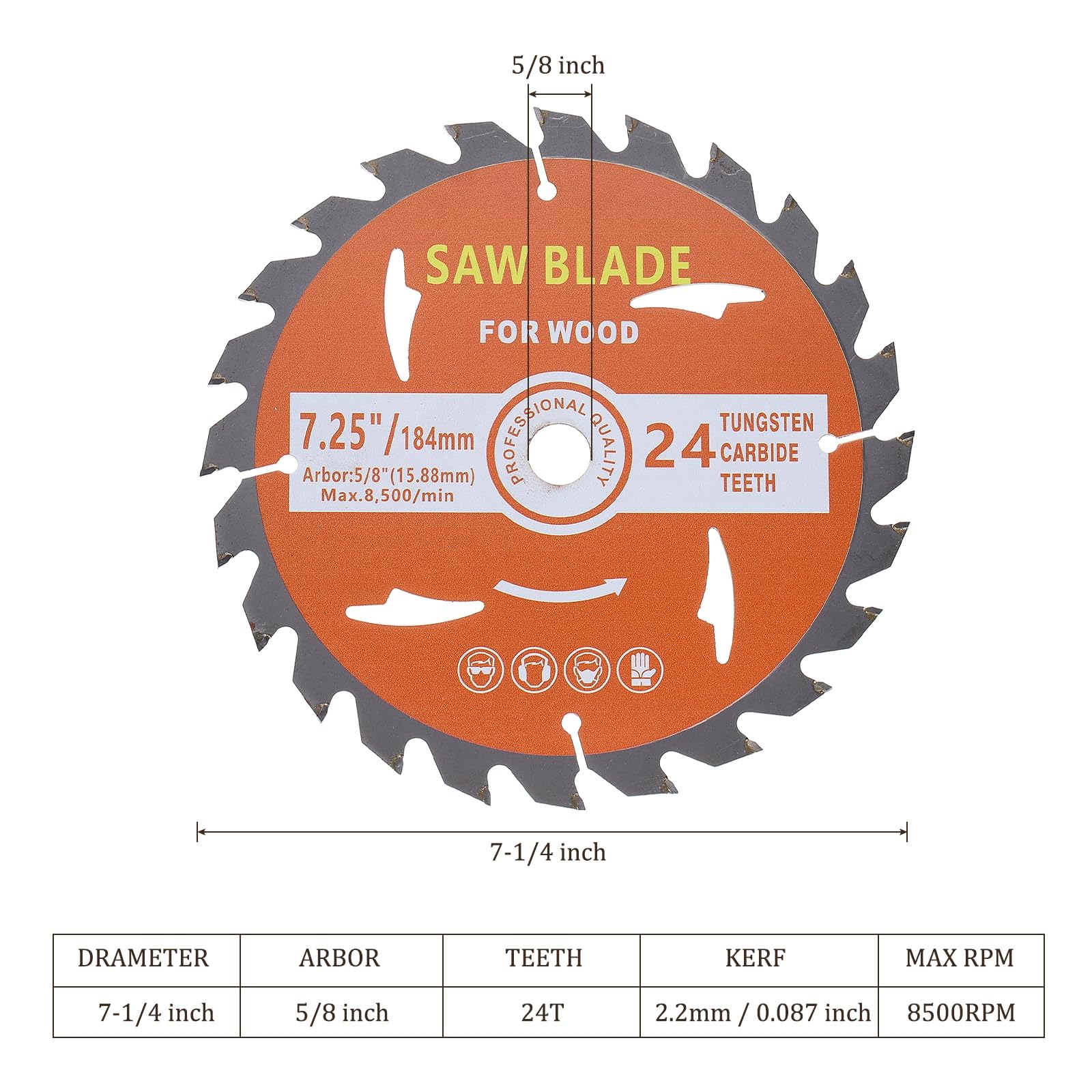 Kozelo 2pcs Circular Saw Blade - Image 4