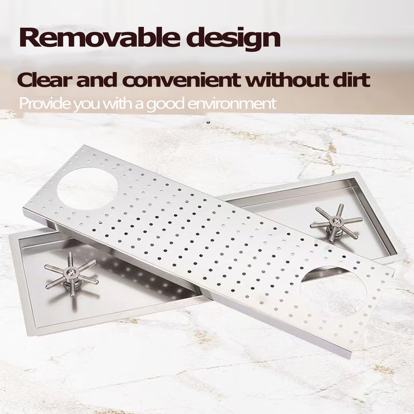 YJSG Automatic Glass Rinser, Commercial Bar High Pressure Glass Rinse, Drip Tray Sink Cup Washer, for Bar and Coffee Shop,[a] 66 * 23cm Double Ended