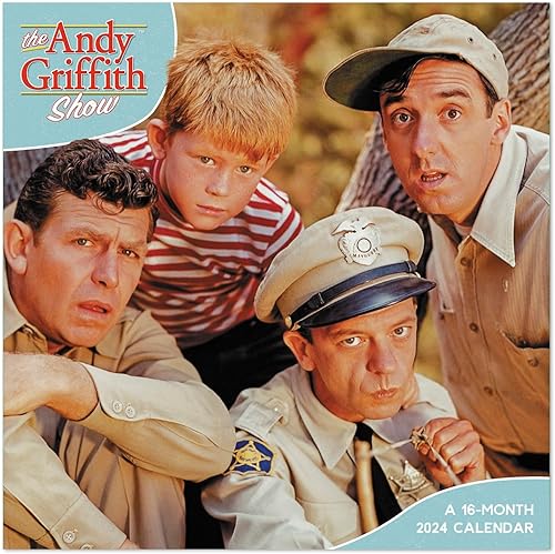 2024 The Andy Griffith Show Monthly Wall Calendar, 12" x 12" (DDD3712824)