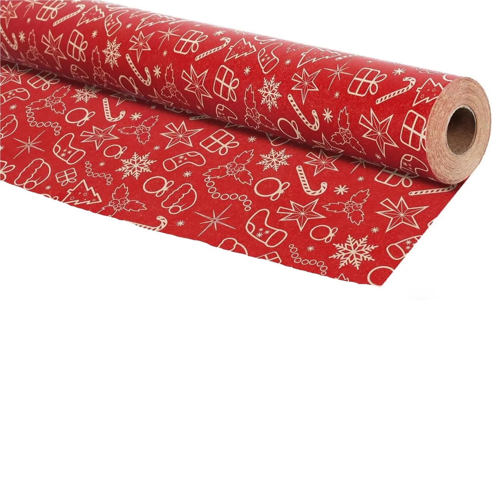 1 rotolo di carta da imballaggio in 17 x 590 pollici per Carta Alimentare | Carta da regalo for vacanze, decorazioni for feste