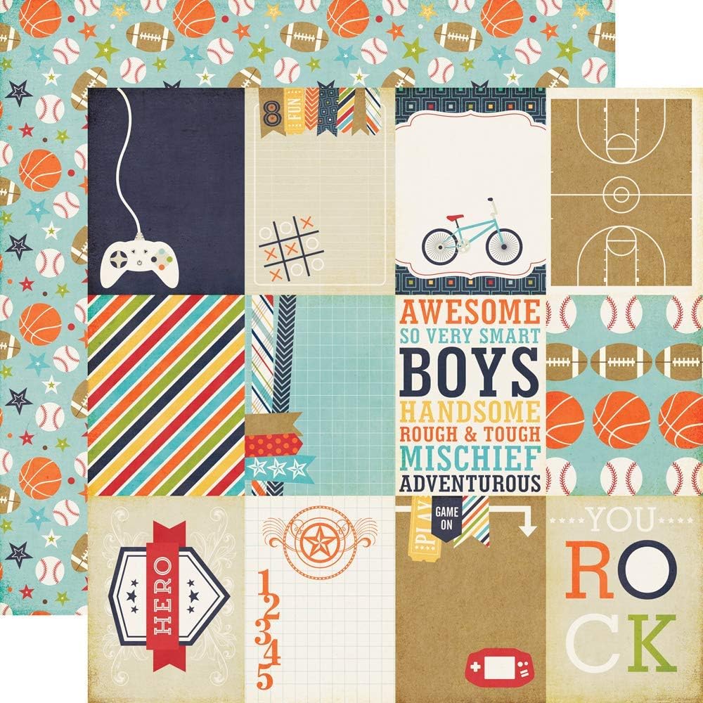 Echo Park Paper Company TMB60016 That's My Boy Kits