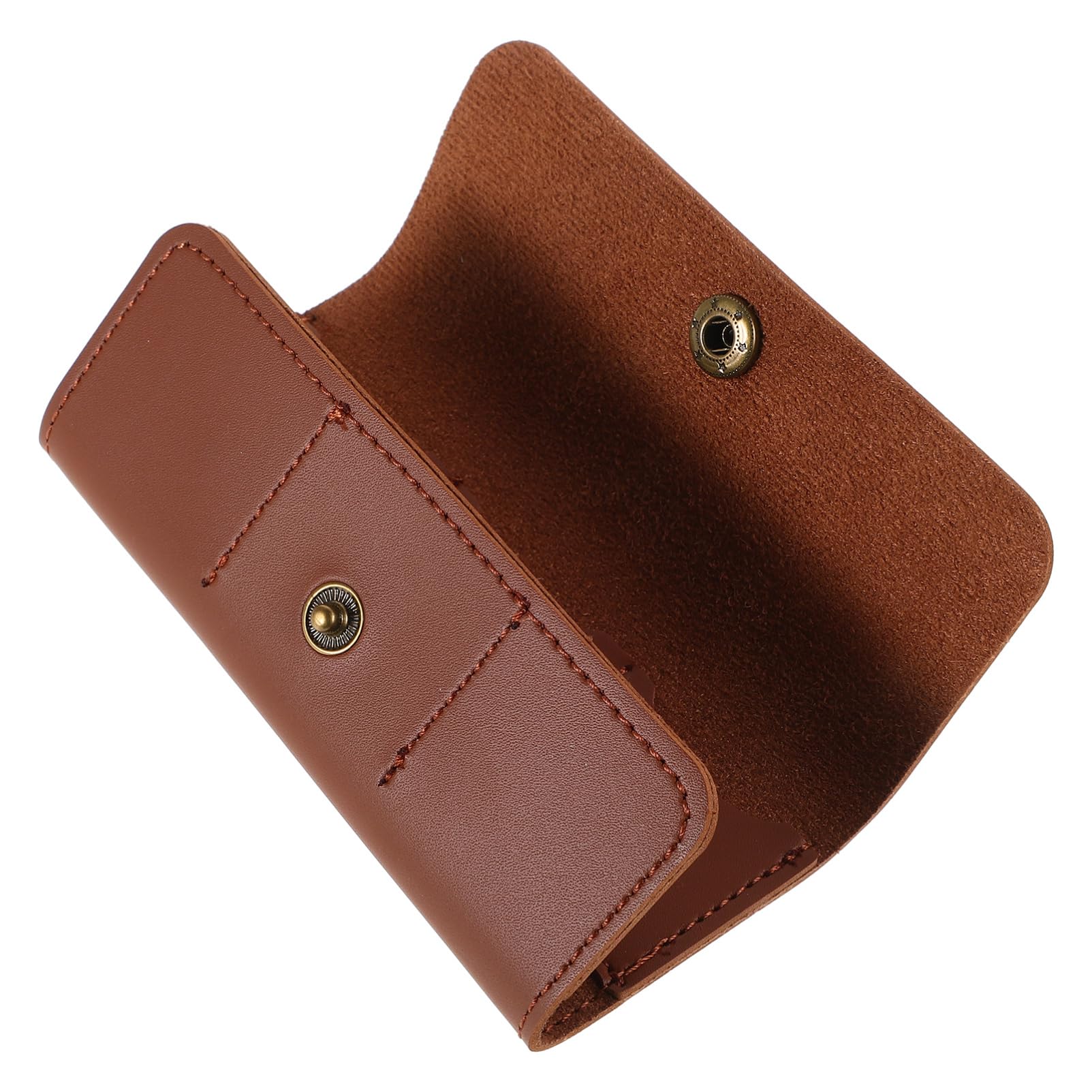 BESPORTBLE Guitar Pick Case Guitar Plectrum Holder Music Accessories Band Guitar Large Capacity Guitar Pick Bag Case Guitar Plectrums Bag Guitar Holder Light Brown