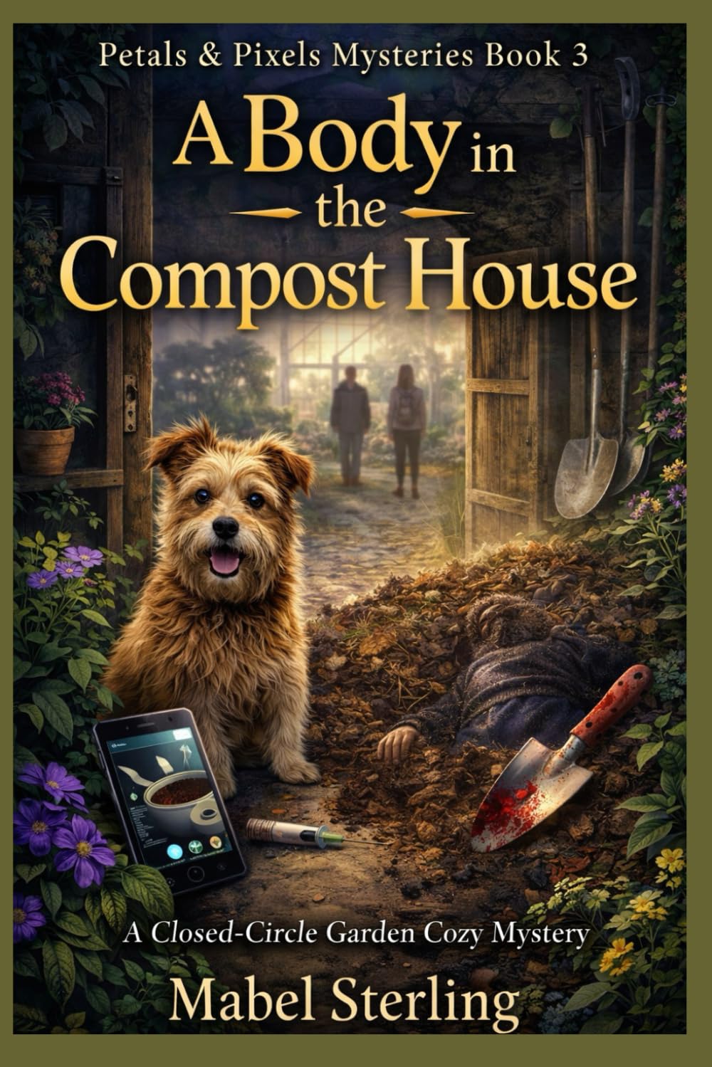 A Body in the Compost House: A Closed-Circle Garden Cozy Mystery (Petals & Pixels cozy Mysteries)