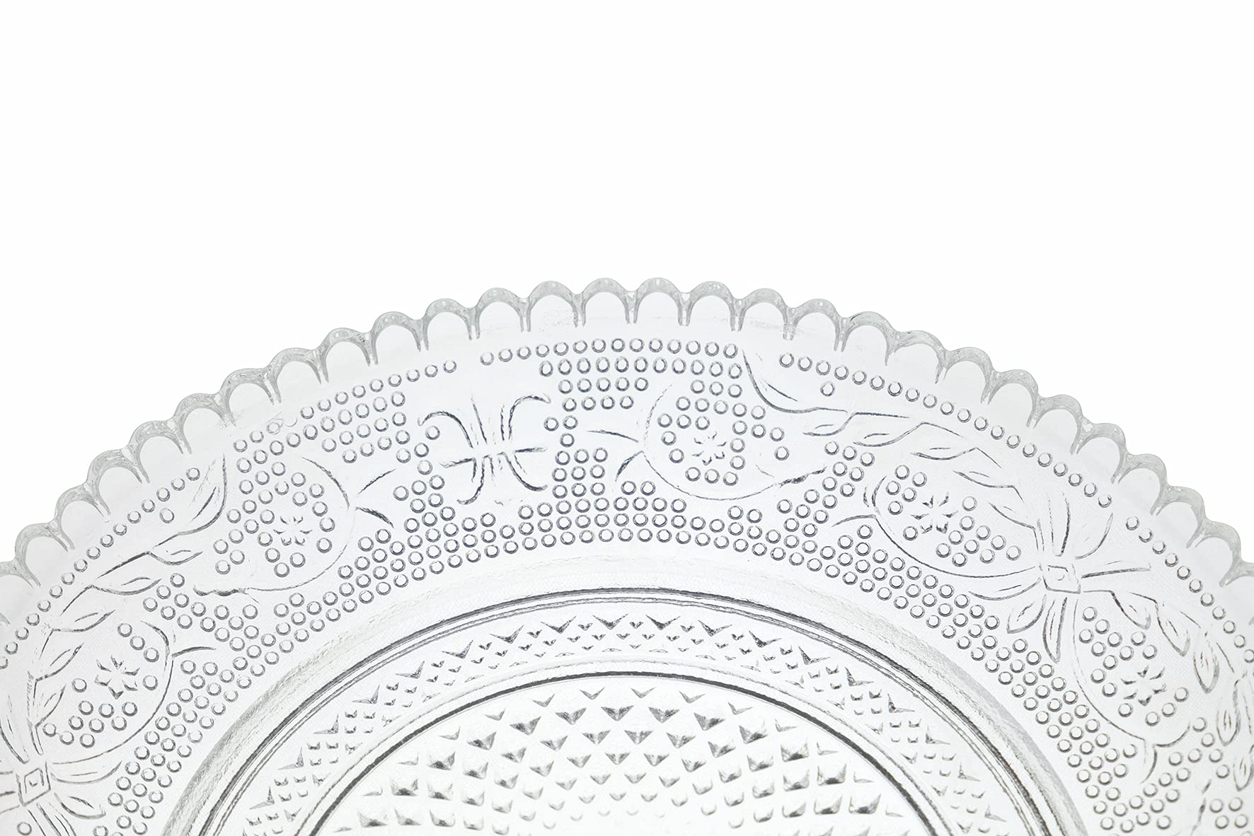 Villa d'Este Home Tivoli Imperial Set 6 Piattini in vetro Ø 12,8 cm