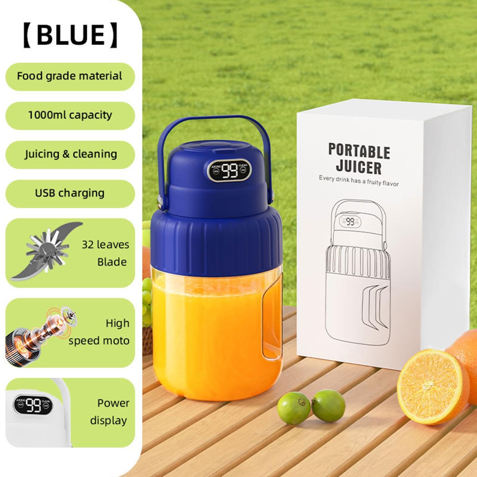Blender Mixeur Portable Extracteur de Jus Tasse Mixeur Individuelle Avec