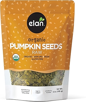 Elan Organic Unsalted Pumpkin Seeds