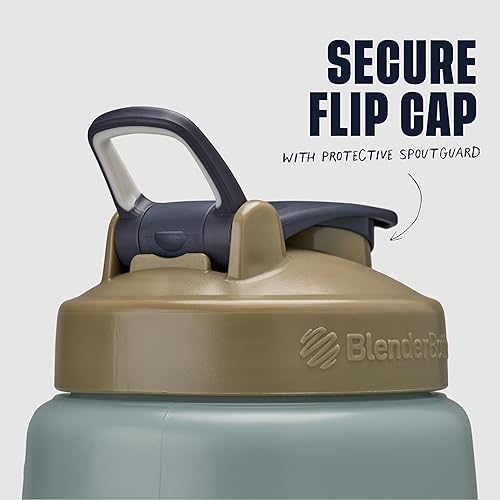 Miniatura 5 de BlenderBottle Hydration Koda V1.5, botella de agua de medio galón, 74 onzas, bronceado a todo