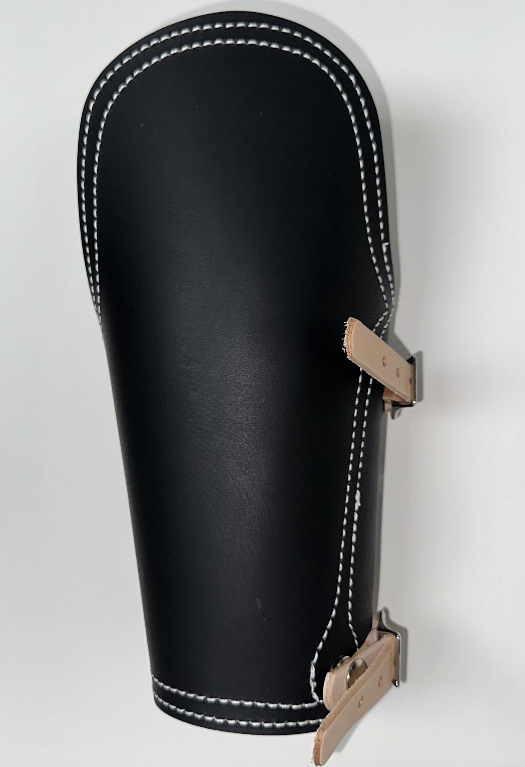 Whistle Stop Welder - The Primo Welding Arm Pad - Water Buffalo Hide Outer, Elk Hide Inner