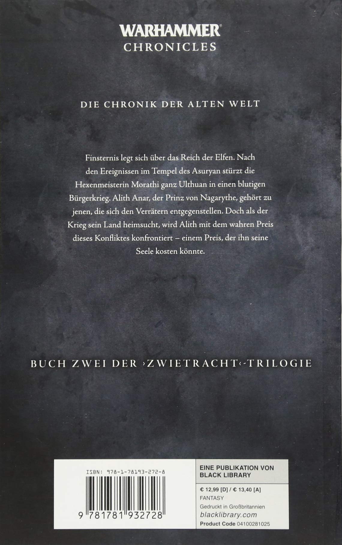 Warhammer - Der Schattenkönig der Elfen: Zwietracht