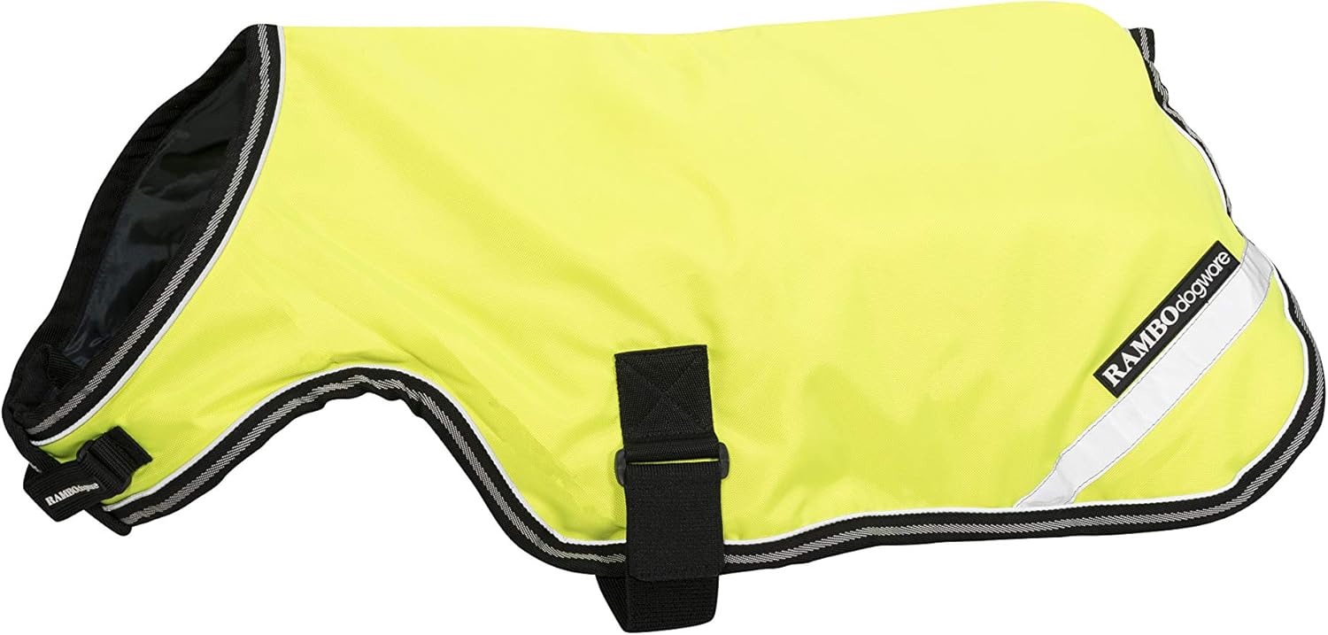 Rambo Reflective Dog Blanket XXL Yellow