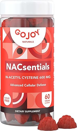 NACsentials - Gomitas de 600 mg de NAC y N-acetil cisteína, mezcla antioxidante esencial para defensa celular y salud de la piel, con vitamina C, disponible en Yaxa Peru