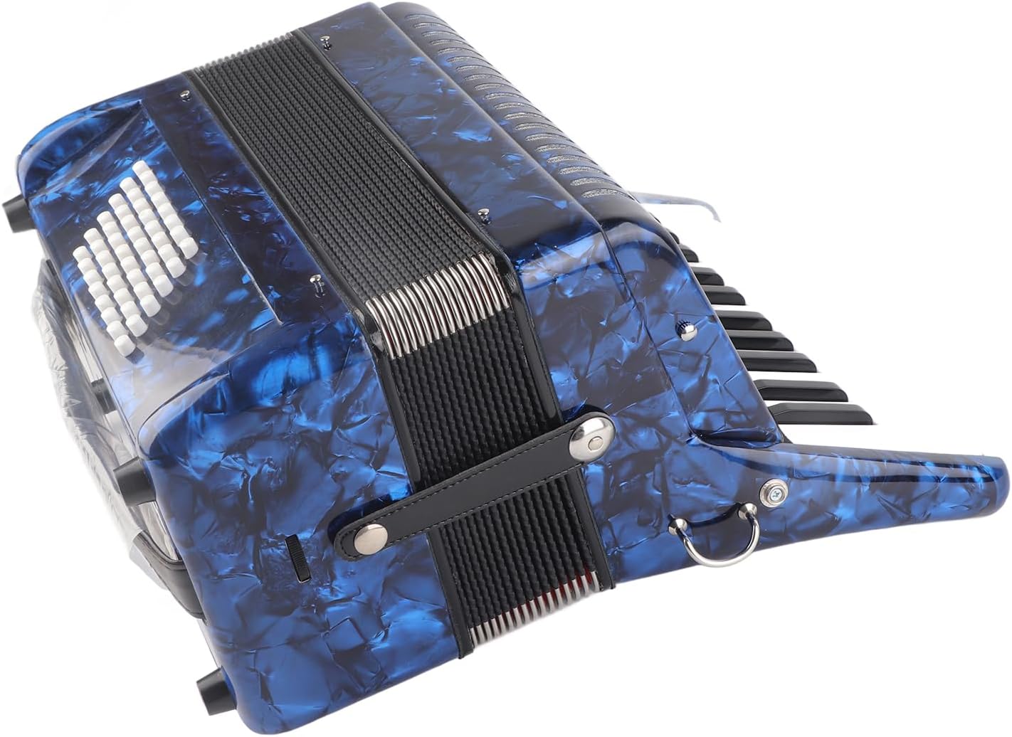 MMBAT 22鍵 8ベース バヤンアコーディオン レッド ケース付 美品