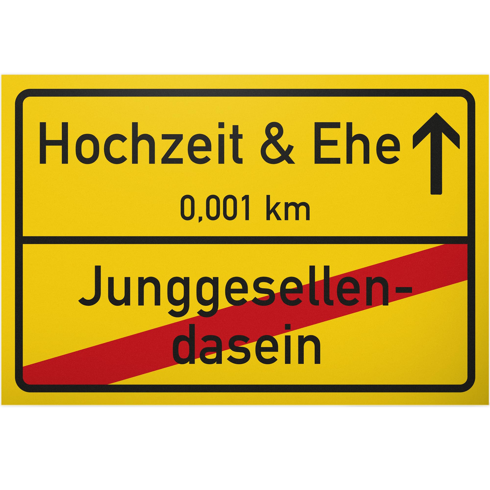 DankeDir! Hereingemopst - 30 x 20 cm Schild - Geburtstagsges