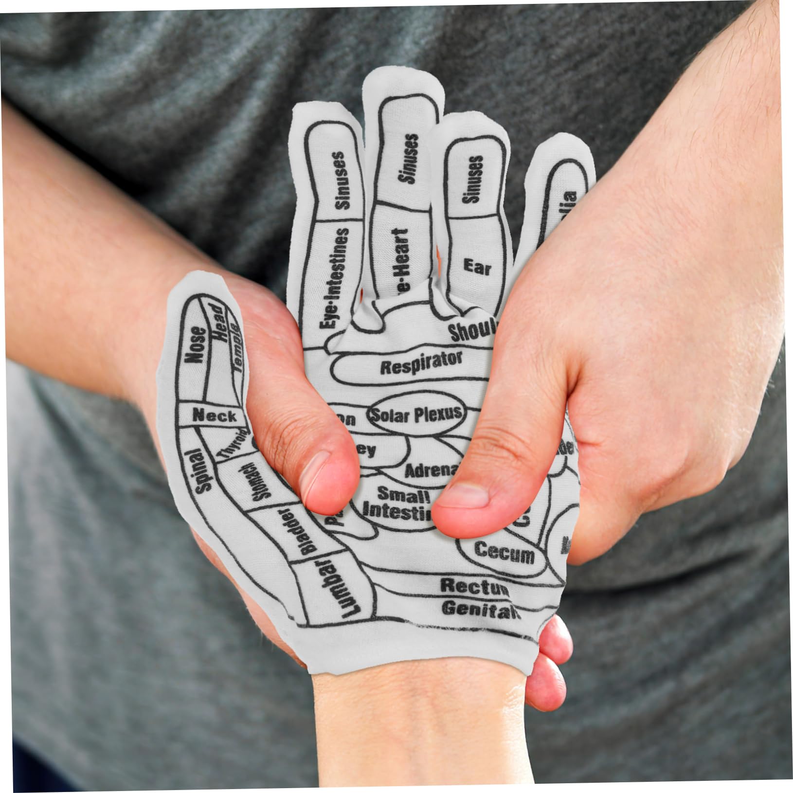 FOMIYES 5sätze Massagehandschuhe Für Akupressur Handmassage Mit Massage-sticks Entspannung Und Erleichterung Für Hände Für Müde Hände Und Reflexzonenmassage