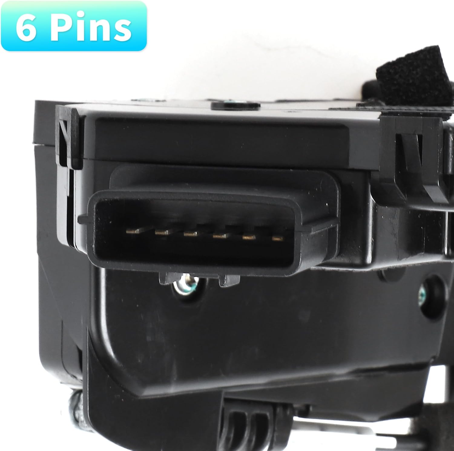 X AUTOHAUX Replacement Front Left Driver Side Power Door Lock Actuator Motor with Cable for Nissan Versa Note 2014-2017 Door Latch Actuator Assembly Replace No.805013WC6A Black