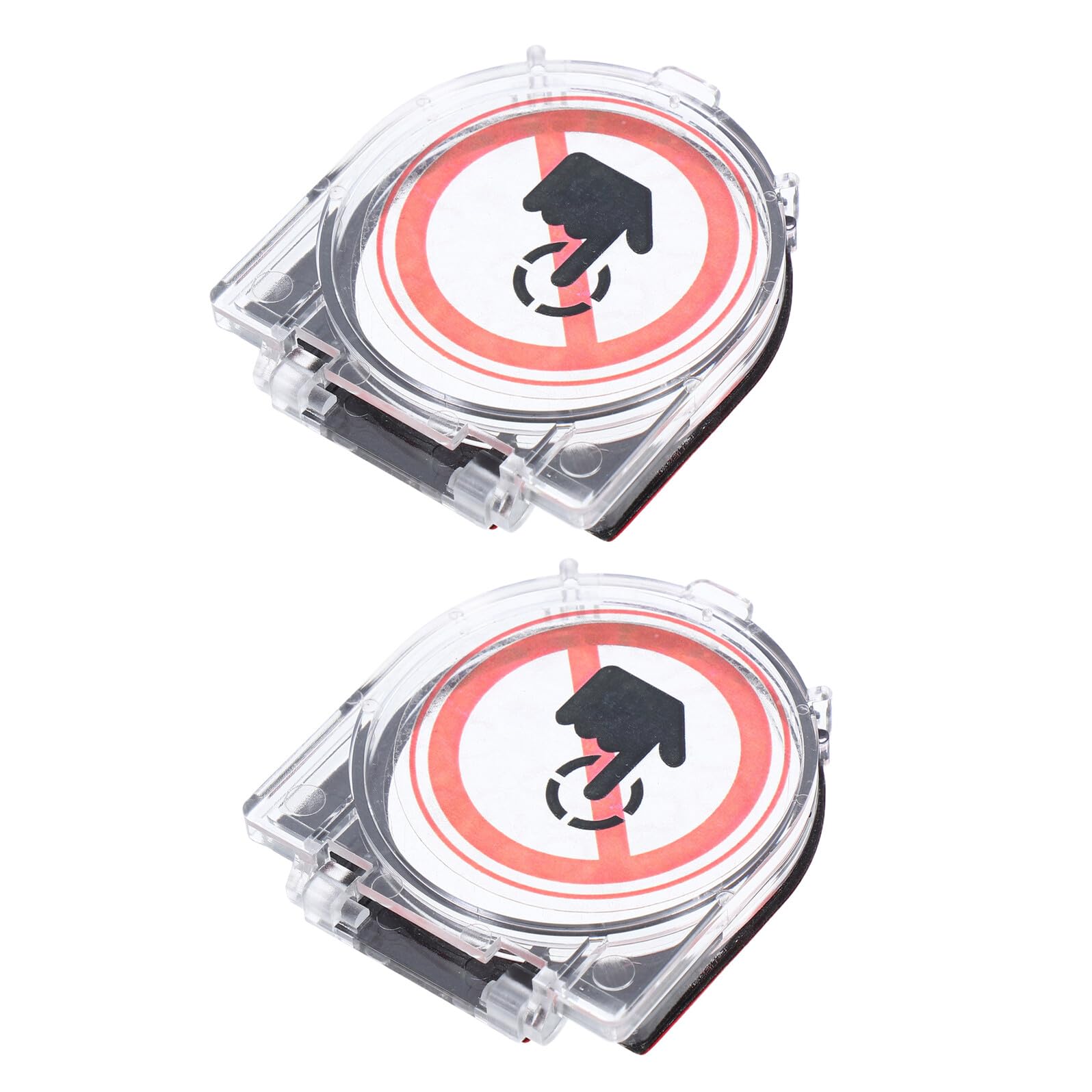 Protector de botones PC Mikinona pack de 2 cubiertas transparentes 8