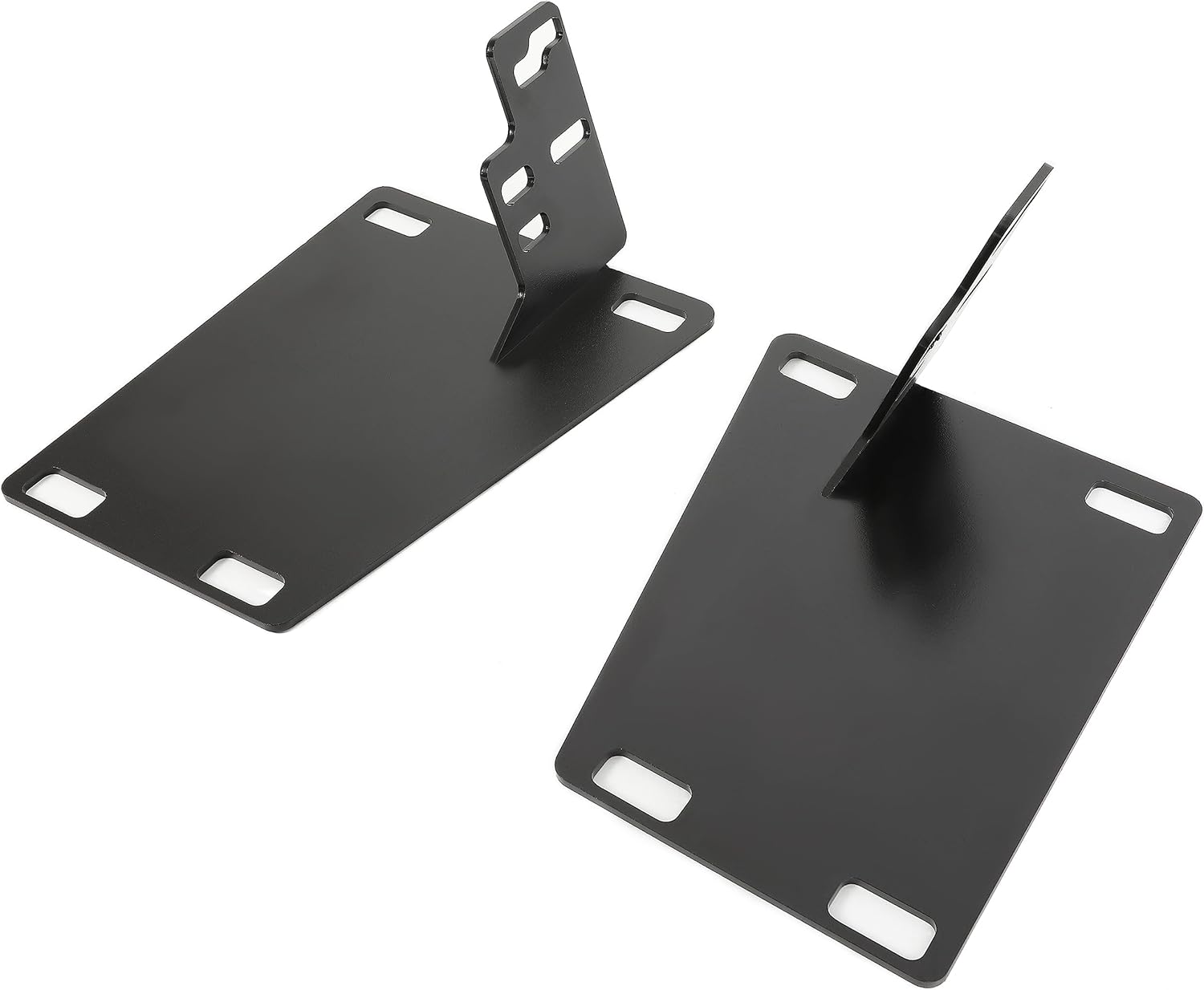 4th to 2nd gen Bumper Conversion Brackets Compatible with Dodge Ram 1500/2500/3500 from 94-02 2nd gen Body (Electrophoresis Black)