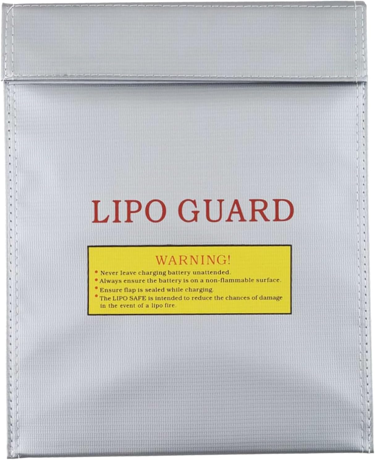 ENGPOW Lipo Safe Bag Feuerfeste Explosionsgeschützte Akku Tasche 24x20x18cm | Lipo-Akku-Aufbewahrungsbox,LiPo Batterie Guard Safe Bag,Schutzbeutel zum Laden und Aufbewahren mit Doppelreißverschluss