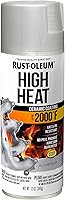 Vista 3 de Rust-Oleum 260771 Pintura en aerosol de alto calor automotriz, 11 onzas, transparente