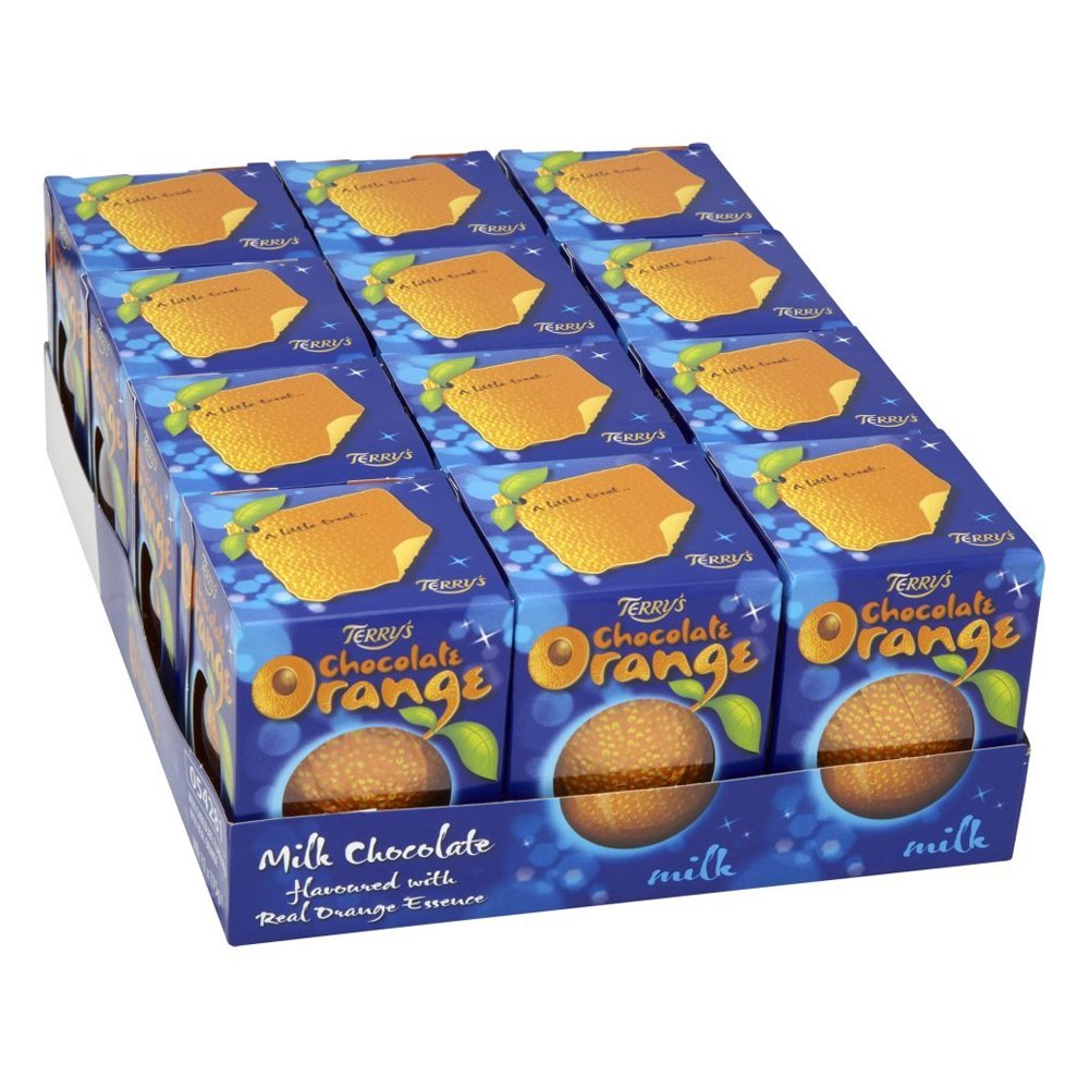 Terry's Chocolate Orange LECHE 157g x 12 (Cadburys)