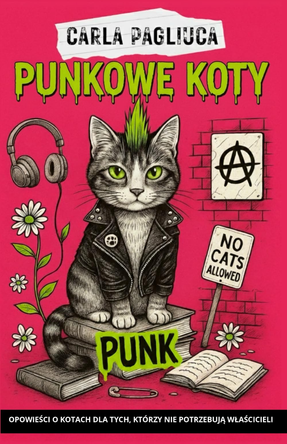 PUNKOWE KOTY: OPOWIEŚCI O KOTACH DLA TYCH, KTÓRZY NIE POTRZEBUJĄ WŁAŚCICIELI