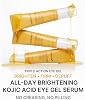 Sérum para ojos medicube con ácido kójico y cúrcuma para iluminar todo el día | Gel sérum refrescante para ojos con vitamina C, retinol y cafeína - Fórmula hidratante y refrescante, cuidado de la piel coreano, 1.01 fl oz (paquete de 1) 3