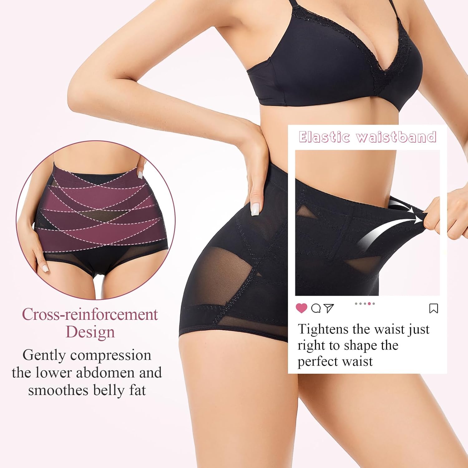 Tummy Control Shapewear Women Seamless Panties Compression Waist Body Shaper Briefs Underwear Girdle Panty - Image 2