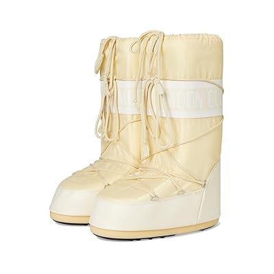 MOON BOOT Icon Nylon Boots Cream