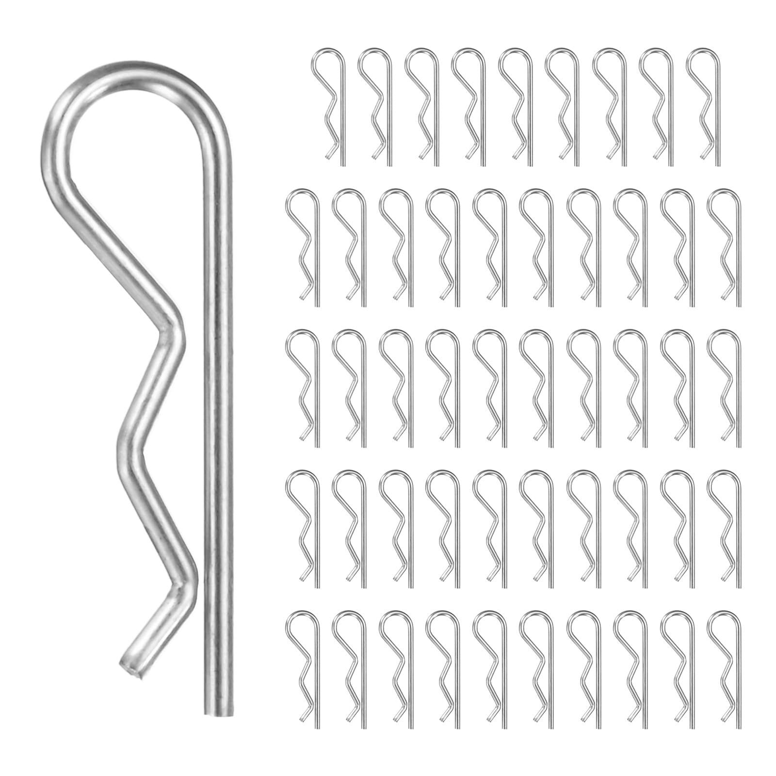 M METERXITY 50-Pack R-Shaped Cotter Pin