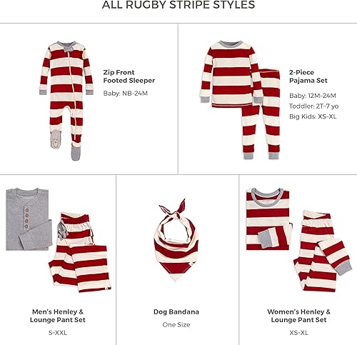 Miniatura 15 de Burt's Bees Baby Pijama para niña, 2 piezas, camiseta de manga larga y pantalones de algodón orgánico