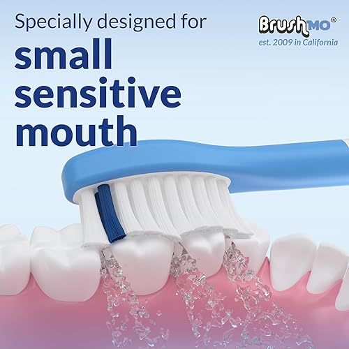 Miniatura 5 de Brushmo Cabezales de repuesto para cepillos de dientes compatibles con Philips Sonicare para niños 7+ HX6042, HX6032, paquete de 8