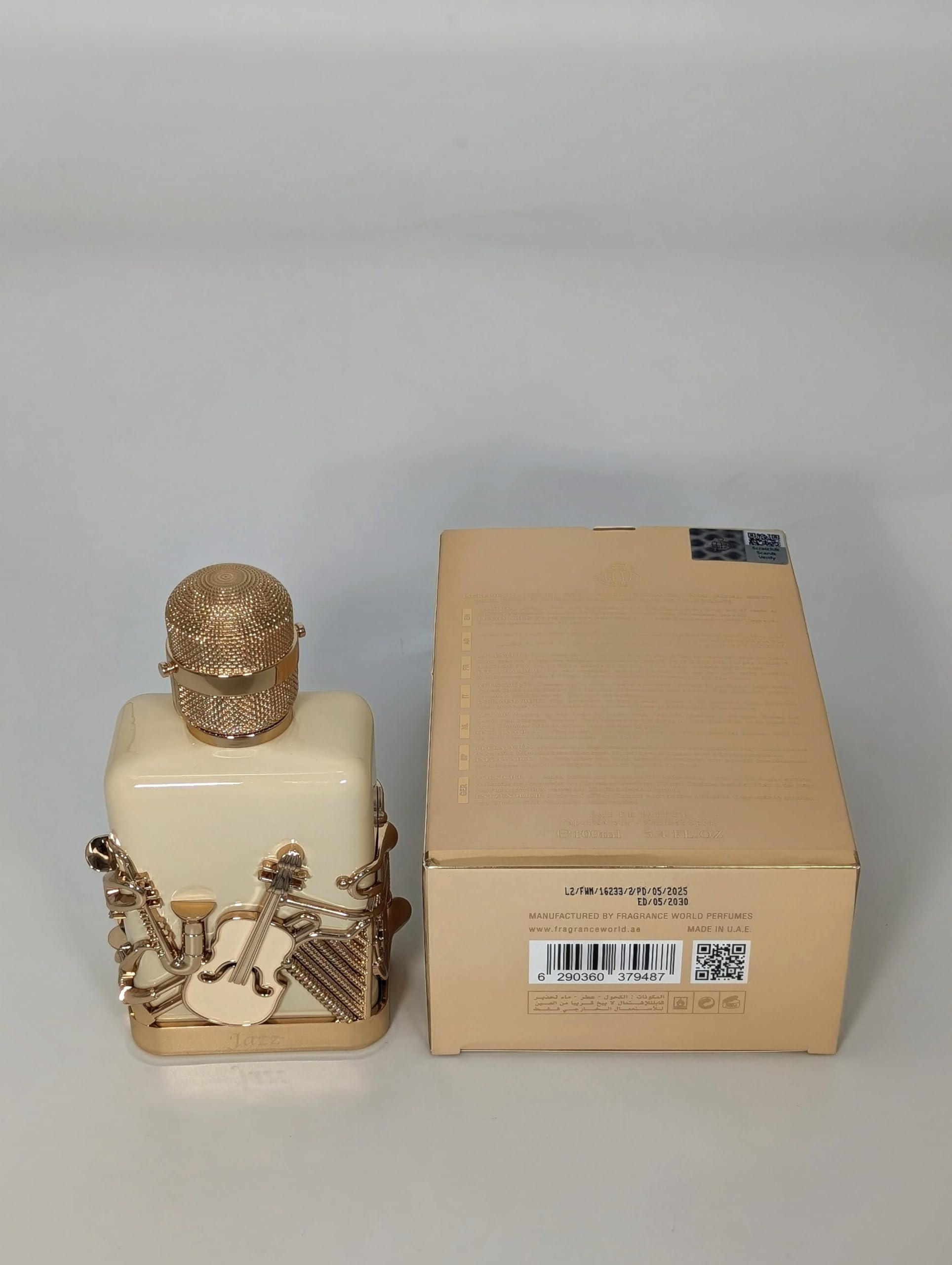 Amazon.com : Fragrance World Notes Jazz EDP 100ml : Beauty